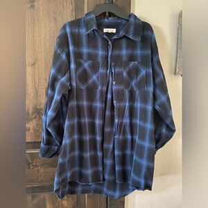 New never worn flannel dress